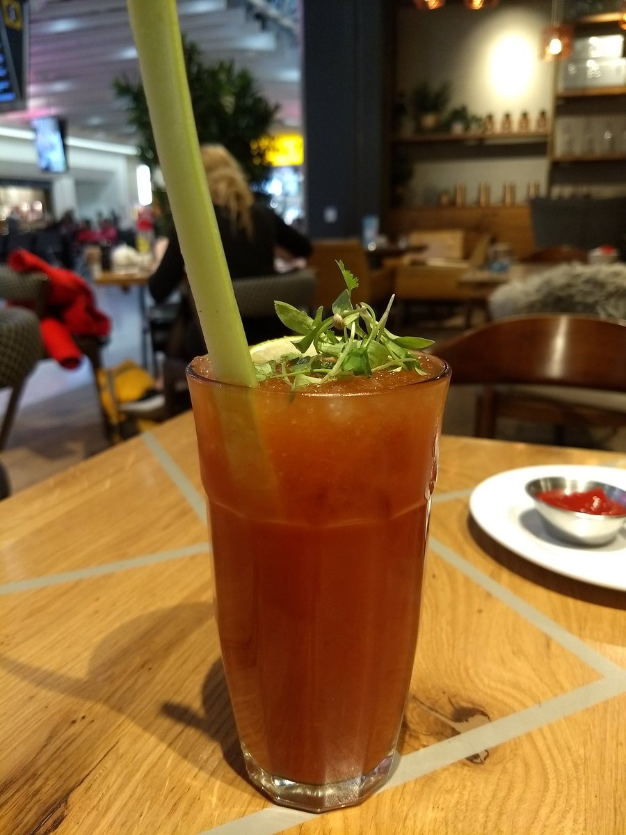 Starting a long day of travelling with a hearty breakfast...
