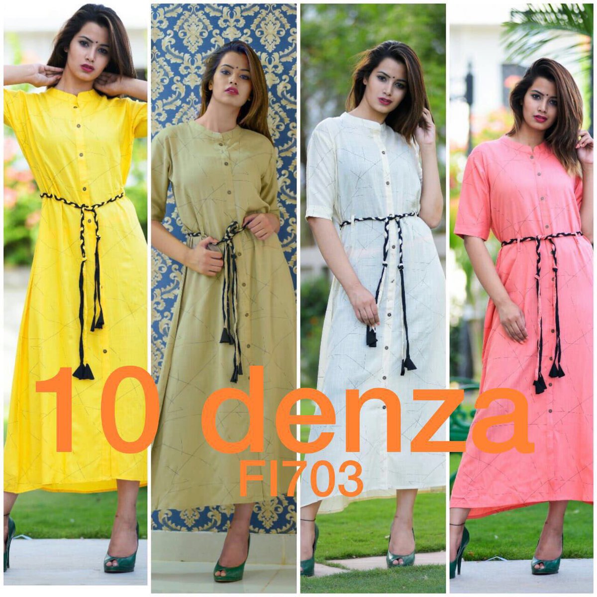 10denza Kurtie manufacturer wholesale price Whatsapp 8800794587