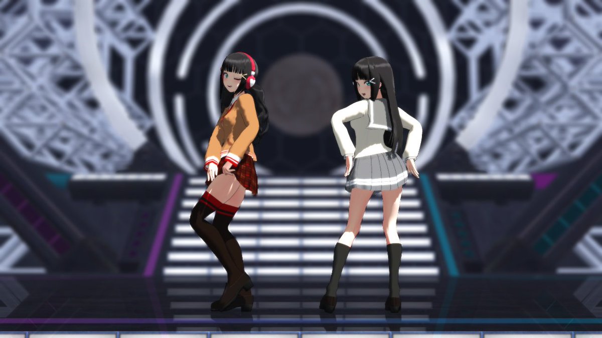 Shao A Twitteren セクシー担当ダイヤさん 二日目 ポーズが変わってました Day1 Day2 函館uc 函館ユニットカーニバル Mmd たむたむすーる