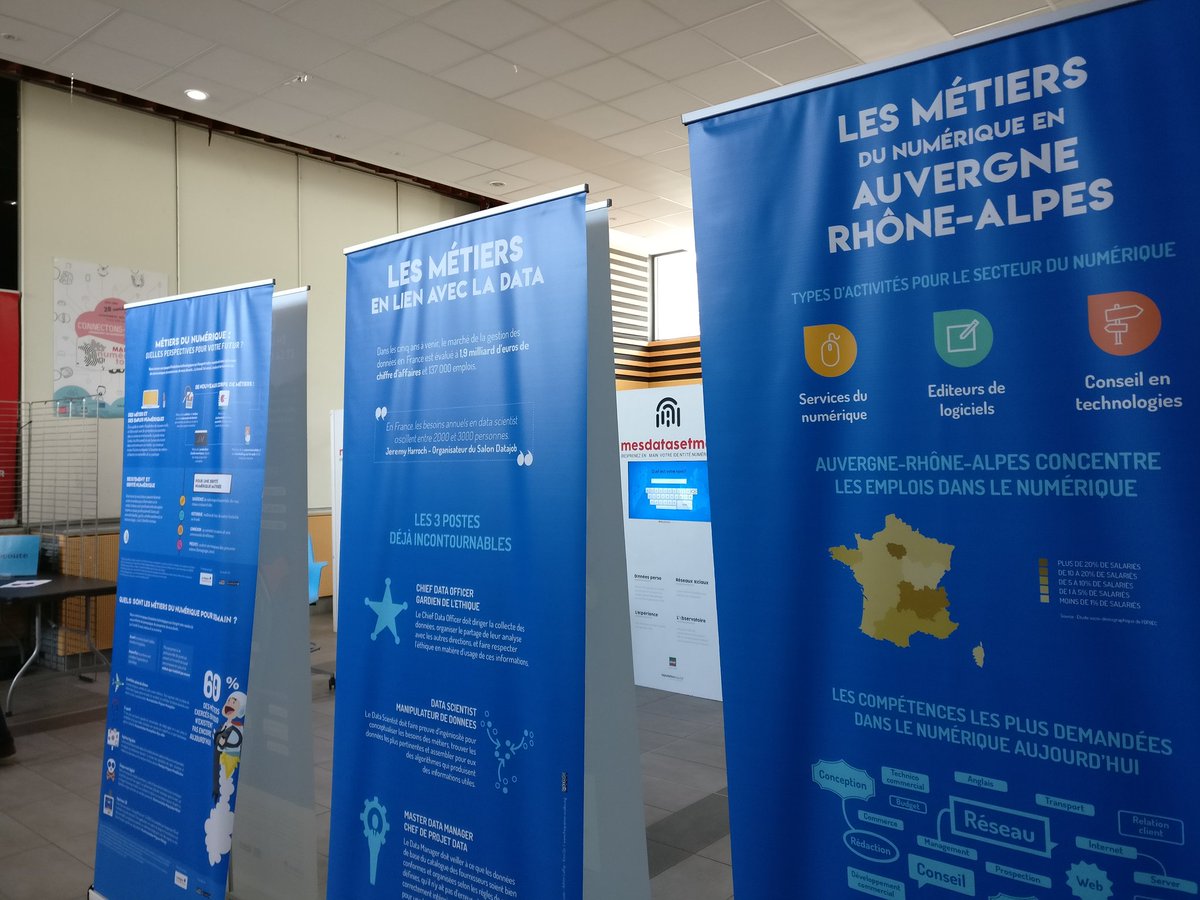 jbcallejon's tweet photo. #ConnectonsNous 2 ça commence bientôt ! Le stand de la @mlchambery est prêt à vous accueillir 😉 #numerique https://t.co/fsW1CePWBr