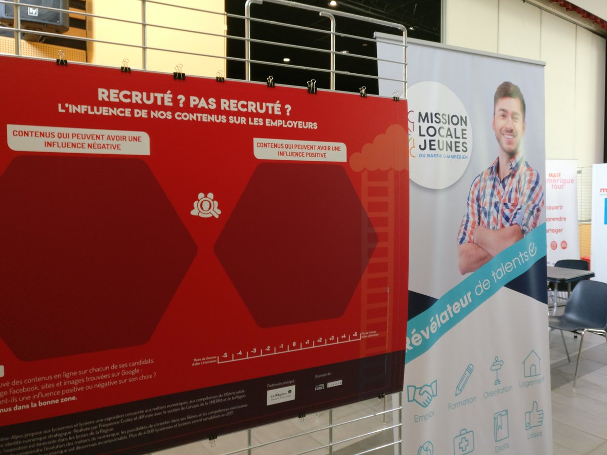 jbcallejon's tweet photo. #ConnectonsNous 2 ça commence bientôt ! Le stand de la @mlchambery est prêt à vous accueillir 😉 #numerique https://t.co/fsW1CePWBr
