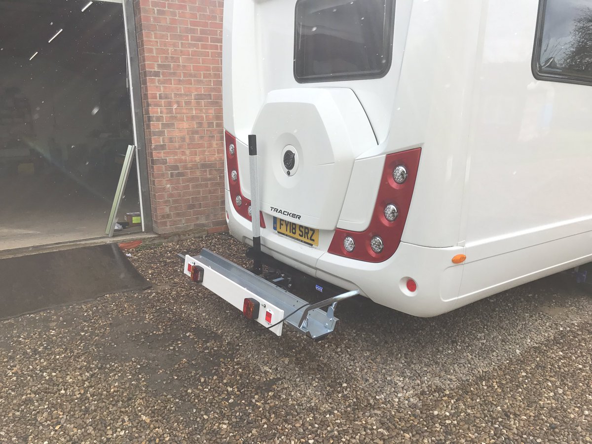 lincolntowbar's tweet photo. .@TowTrustTowbars Towbar fitted with a .@westfaliauk 13pin VSK fitted to a .@AutotrailVR #Motorhome #ScooterRack #Lincsconnect .@NTTA_UK https://t.co/LOXE60pORZ