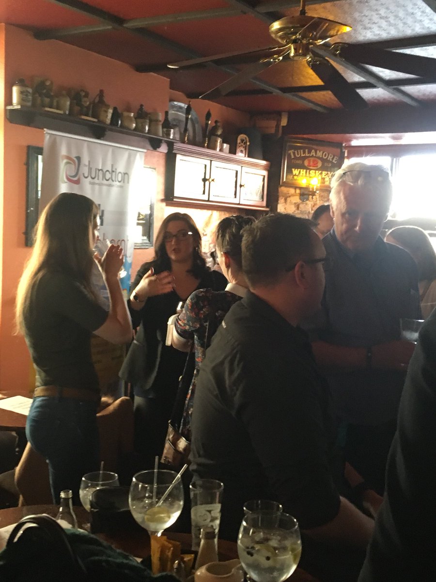 JunctionOffaly's tweet photo. A few shots from yesterday’s Founder Friday in Tullamore #startups #ThisisOffaly #BOI #coworking #networking https://t.co/itSCpsU8kG