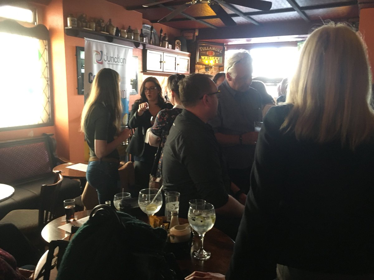 JunctionOffaly's tweet photo. A few shots from yesterday’s Founder Friday in Tullamore #startups #ThisisOffaly #BOI #coworking #networking https://t.co/itSCpsU8kG