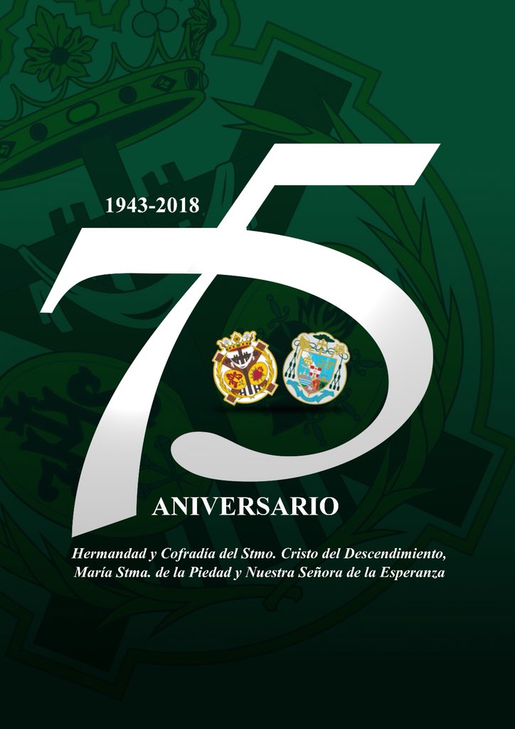 AGENDA | Hoy 28 de Abril a las 20:00h en nuestra sede Canónica de San Andrés Apóstol celebraremos la eucaristía en honor a nuestros Hermanos fundadores con su posterior y merecido homenaje. 
Participa‼️ #75aniversario #descendimientoEsperanza