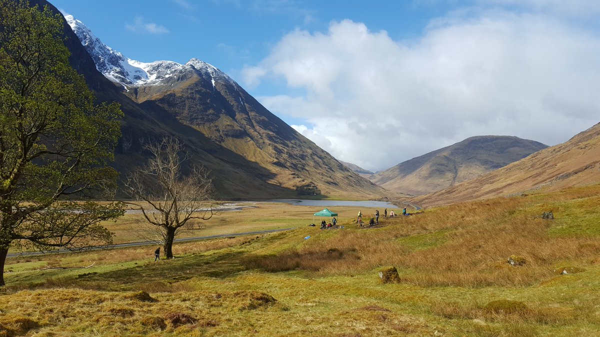 AliMacLeod10's tweet photo. So sad that #archaeology camp with @NTS_archaeology @NTSGlencoe is over 🙁. Delighted to gave been part of great week and team, exploring such an incredible place 😃. #Scotland #History #heritage #scottish #ExplorerDay2018 https://t.co/qMCogvyVb2