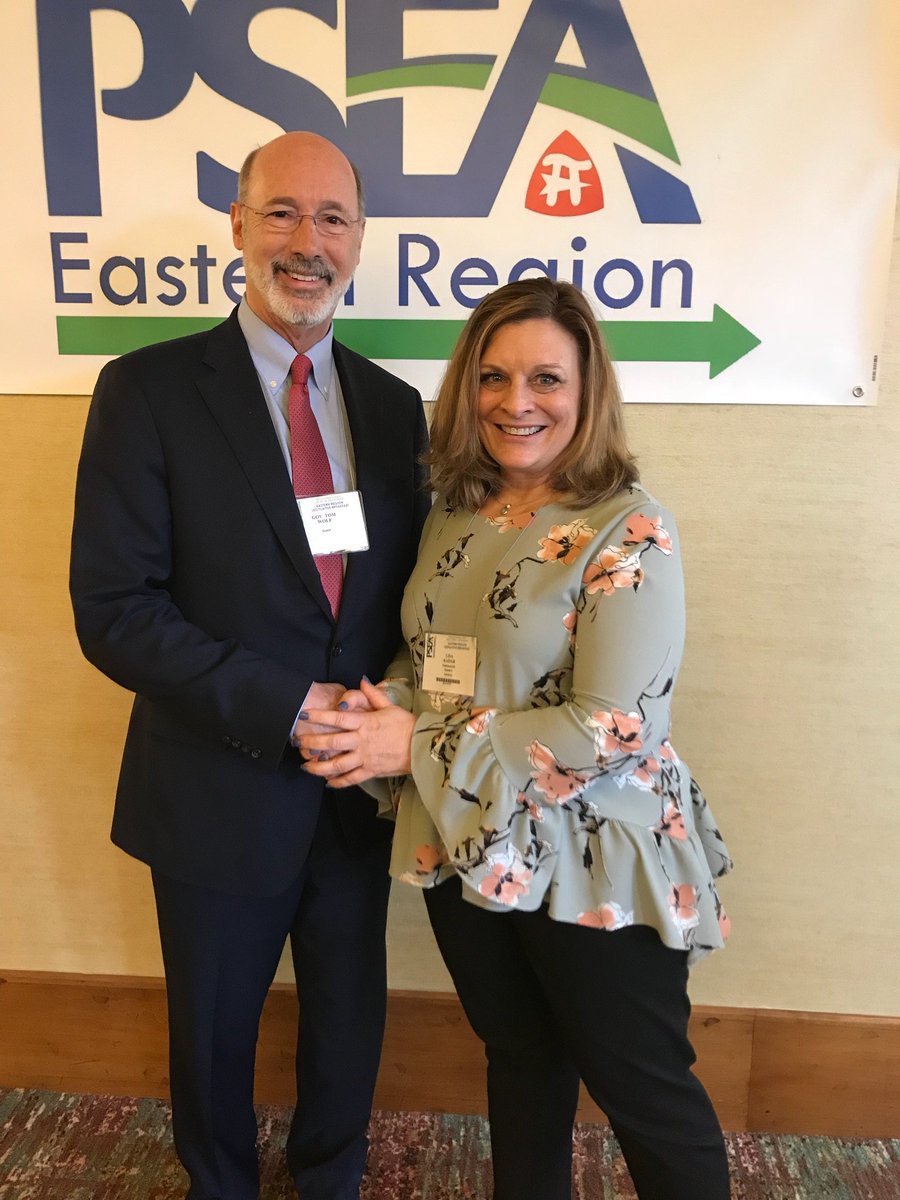 psd_abrams's tweet photo. It was great listening to @GovernorTomWolf this morning. Thanks for supporting public education. https://t.co/P28UGEX8Od