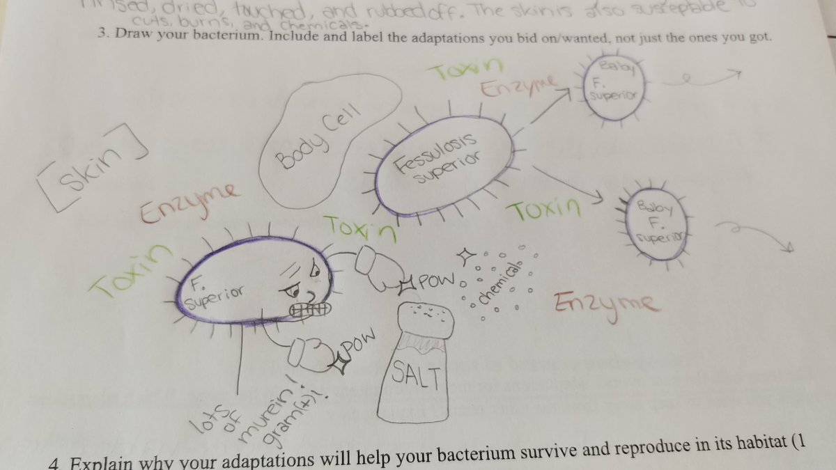 FessMHS's tweet photo. Little bit of artwork from Infectious Disease class 😁 https://t.co/0RO1eEHHRO