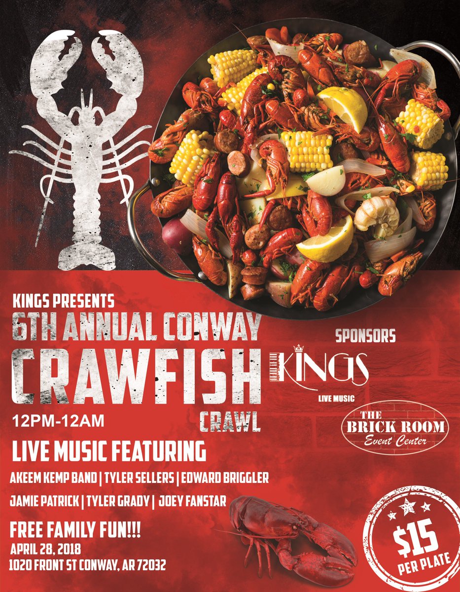 6th Annual Conway Crawfish Crawl
