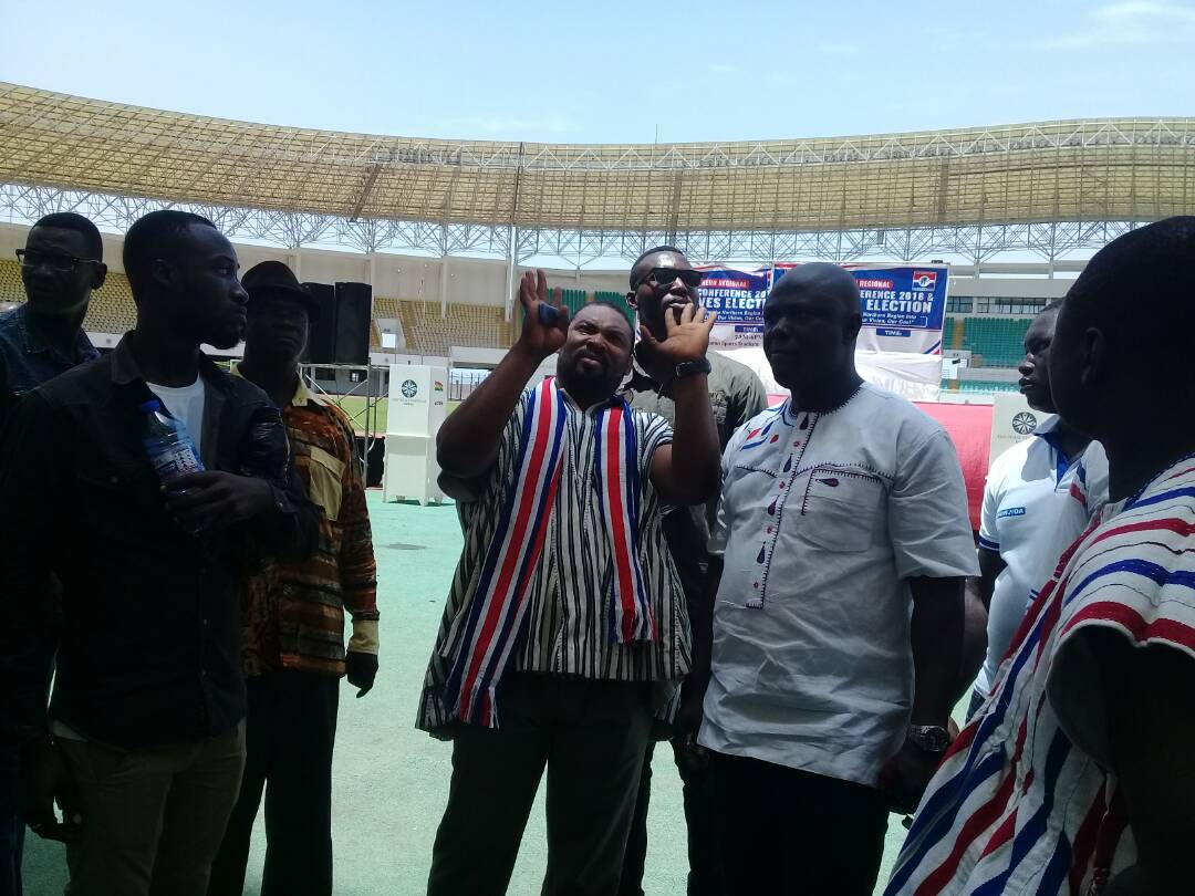 abc1009fm's tweet photo. NPP delegates conference .
 Chairman Bugri Naabu addressed delegates . #NorthernRegionalDelegatesConference https://t.co/alyfEpBY7n