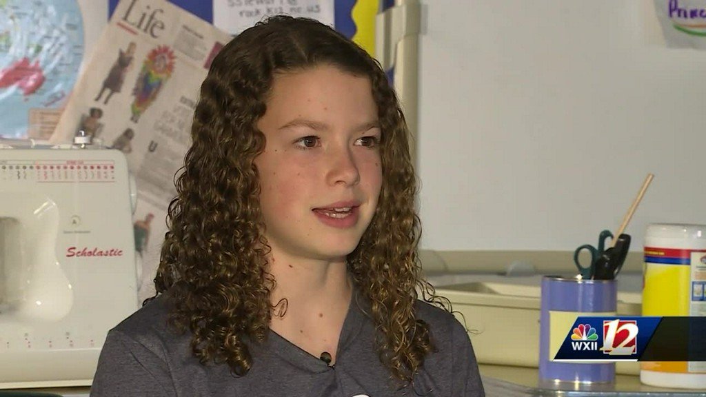 WXII's tweet photo. Mayodan's Anna Castro, 13, to compete on NBC kids competition show, 'Genius Junior' https://t.co/wPZIsnvMfd https://t.co/rKKidrxXec