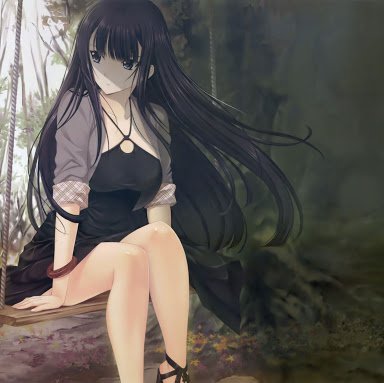 #openRP Minami took a deep breath as she sat on a swing in an abandoned park. She liked it here. It was quiet. Quiet enough to hear the person approaching. She looked towards them, frowning slight. "Who's there?" the soft spoken girl said, her voice was barely audible.