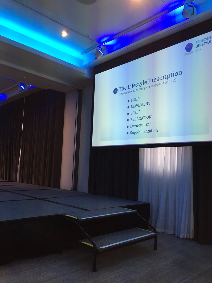 DrEddyMD's tweet photo. RT @KomalPatel31: Fascinating stuff at today’s Prescribing Lifestyle Medicine course. Exciting to be able to make tangible changes to people’s lives using the science behind lifestyle changes and biological systems. #plm2018 #HealthandWellbeing #healthco… https://t.co/OKilwGsrvC