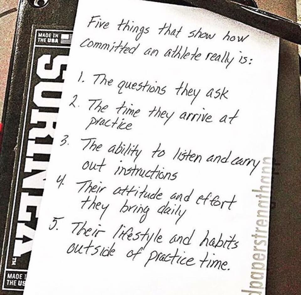 A baseball players commitment to their team and personal excellence shows in many ways. Unwavering commitment is step one to becoming a champion.