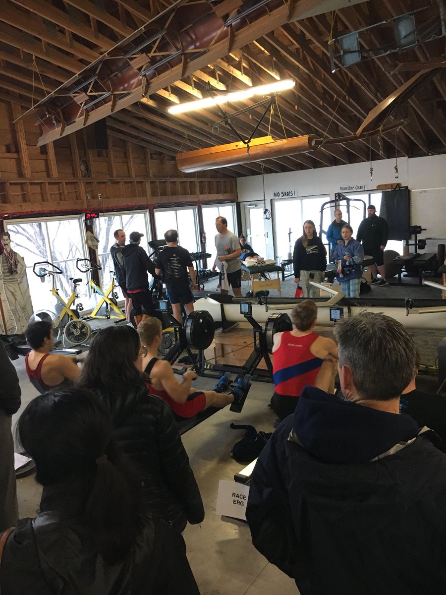 OttawaRowing's tweet photo. Ergatta day! Thanks to all those racing this morning! #nopainnogain #springrowing #rowORC https://t.co/uq2BVTzFMb