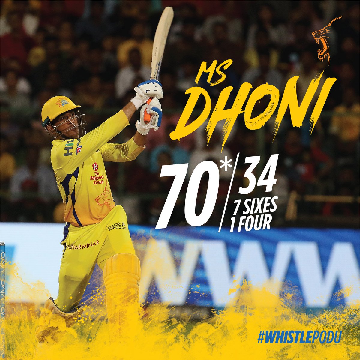 AaronSam06's tweet image. today as the same going to happen @msdhoni will smash the @mipaltan .............