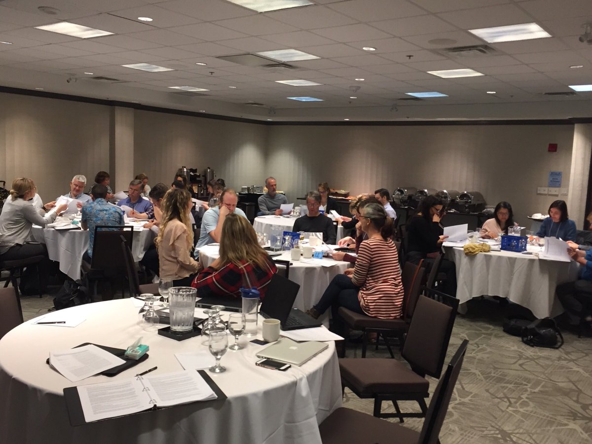 RobAnders1's tweet photo. #competencecommittee workshop @thenosm with leaders from across Northern Ontario! Privilege to work with this amazing group. https://t.co/yhBbPoPLtt