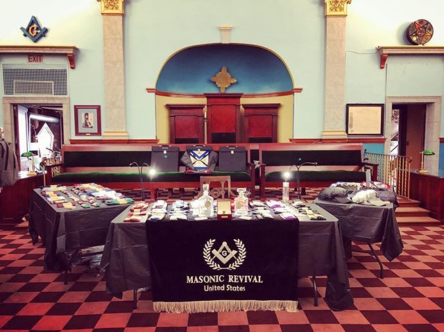 masonicrevival's tweet photo. Come visit us today at MasonicCon in Attleboro, MA! https://t.co/rKuB9hRL9u
