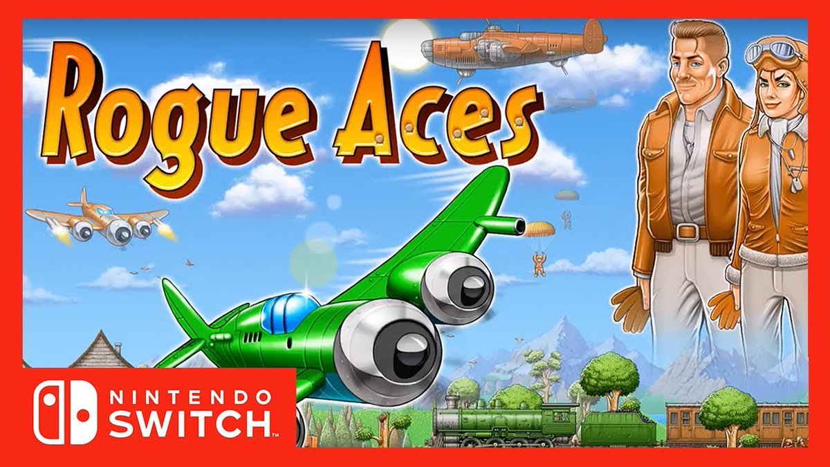 UnivNintendo's tweet image. Análise: Rogue Aces • switch-brasil.com/?p=10696 • #analise #Review #RogueAces #Switch