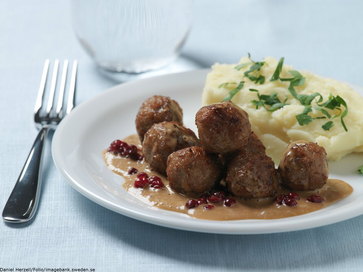 Swedish meatballs are actually based on a recipe King Charles XII brought home from Turkey in the early 18th century. Let's stick to the facts!