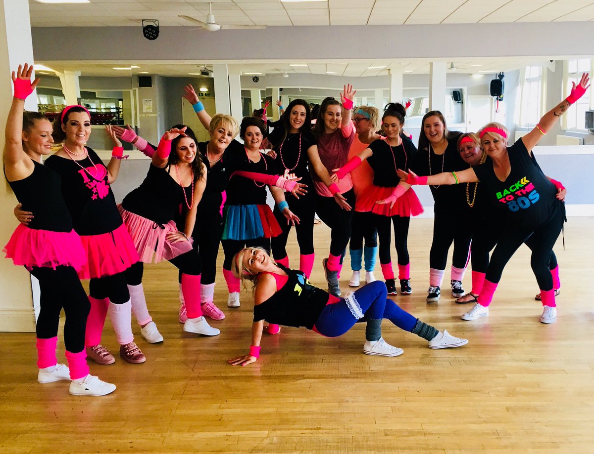 JenCheerco's tweet photo. Danielle and her hens totally rocked their #80s themed #henparty in #Newcastle today! Well done ladies! 🙌🏻👯‍♀️ @CheerleadingCo https://t.co/3YvaHKt7Of