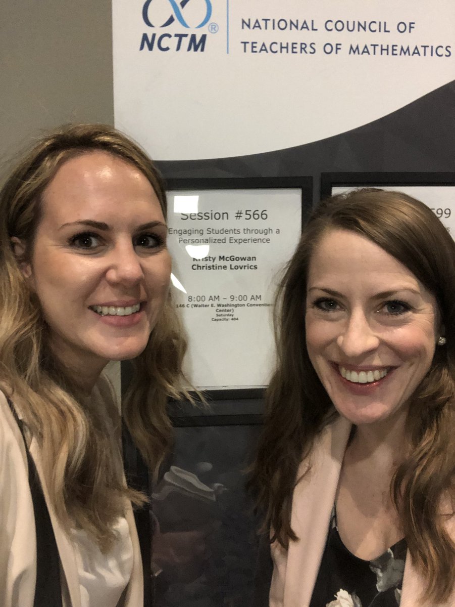 MathwithGowie's tweet photo. @c_lovrics A great session on Personalized Learning with the Christy’s! Thank you to those who spent their Saturday morning with us! #NCTMAnnual https://t.co/HA4Yd871o1