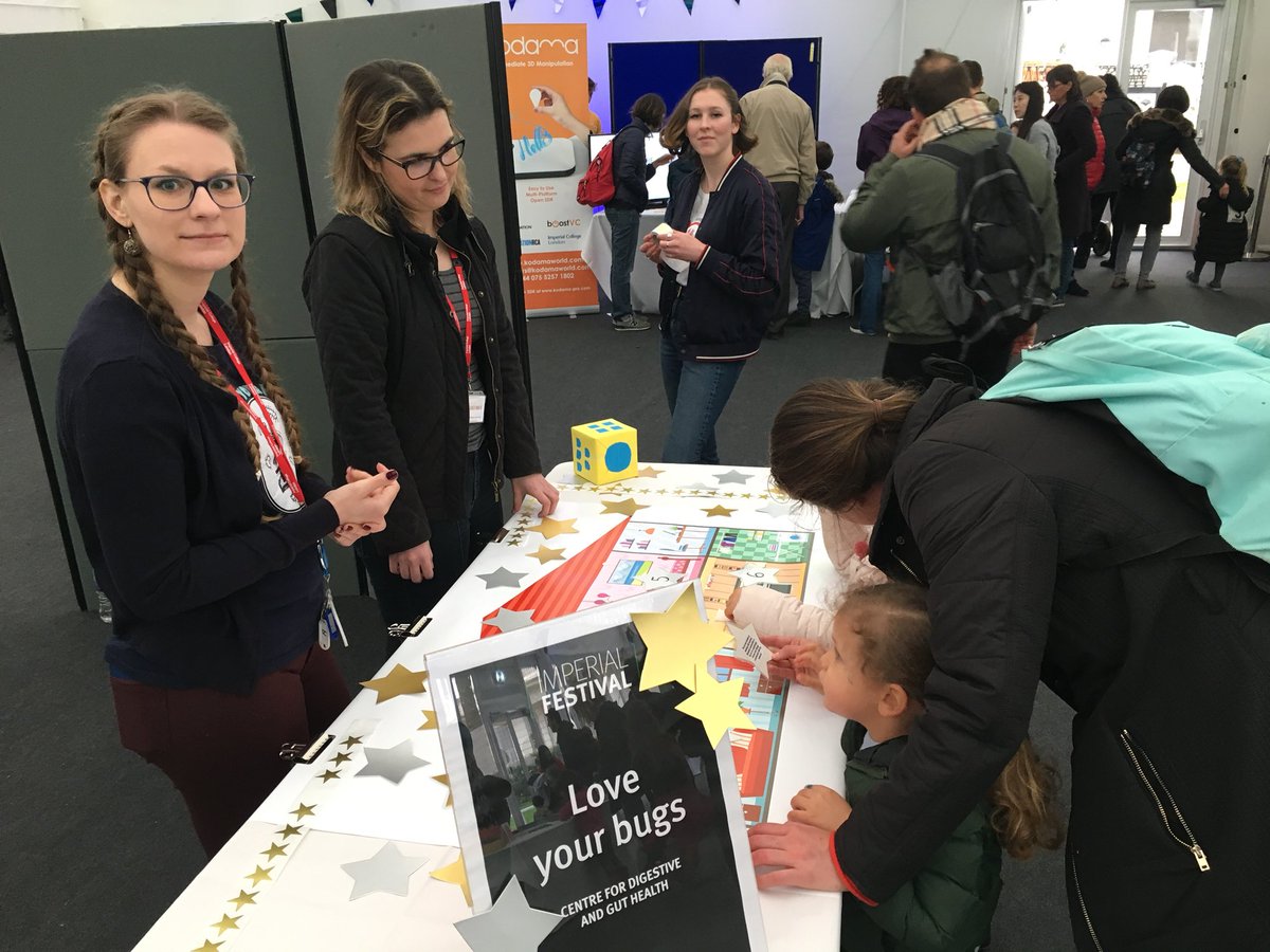 #ImpFest <a href="/ImperialSandC/">Surgery and Cancer</a> <a href="/CentreGutHealth/">Imperial Gut Health</a> “Love Your Bugs”