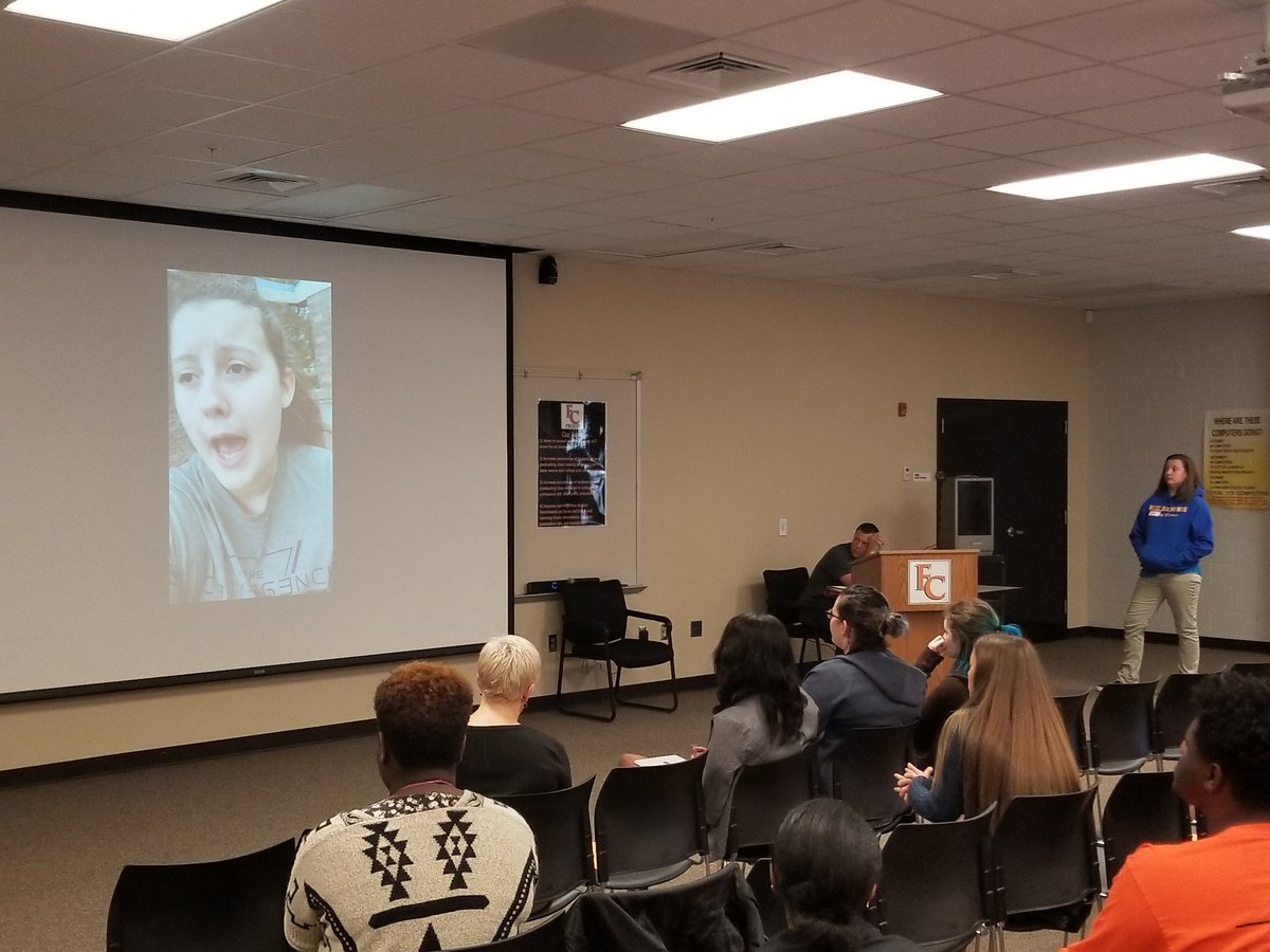 .@ValleyViking003 &amp; <a href="/WTSLouisville/">What's The Story Louisville</a>'s Christina Davis raises awareness of sexual harassment in her documentary "Who's Next". #jcpsstuvoice #jcpsdl #1mstudentvoices