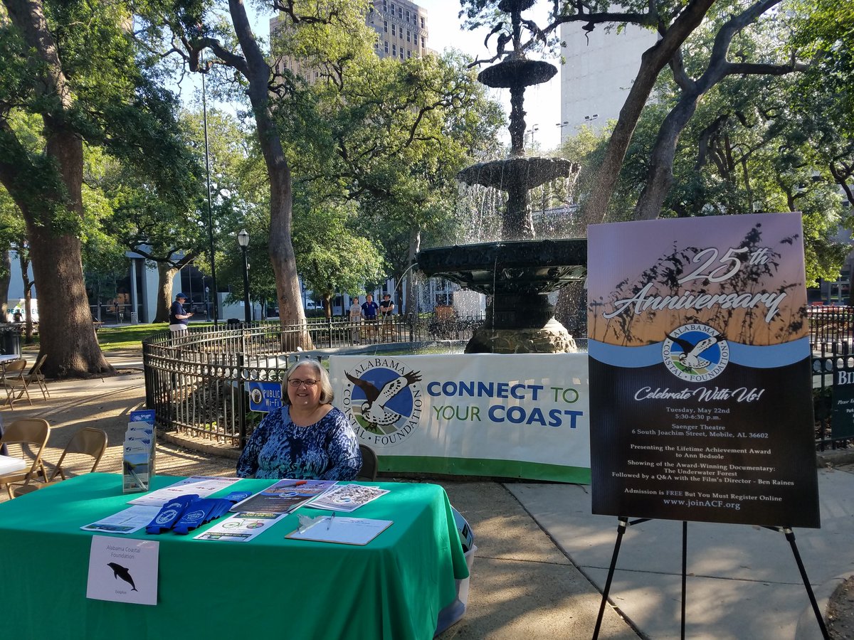 alabamacoastal's tweet image. Everyday is a great day to #March4Science Come down to Bienville Square from 9 until noon to support the cause! @Sci_MarchMobile  #CreateACleanWaterFuture
