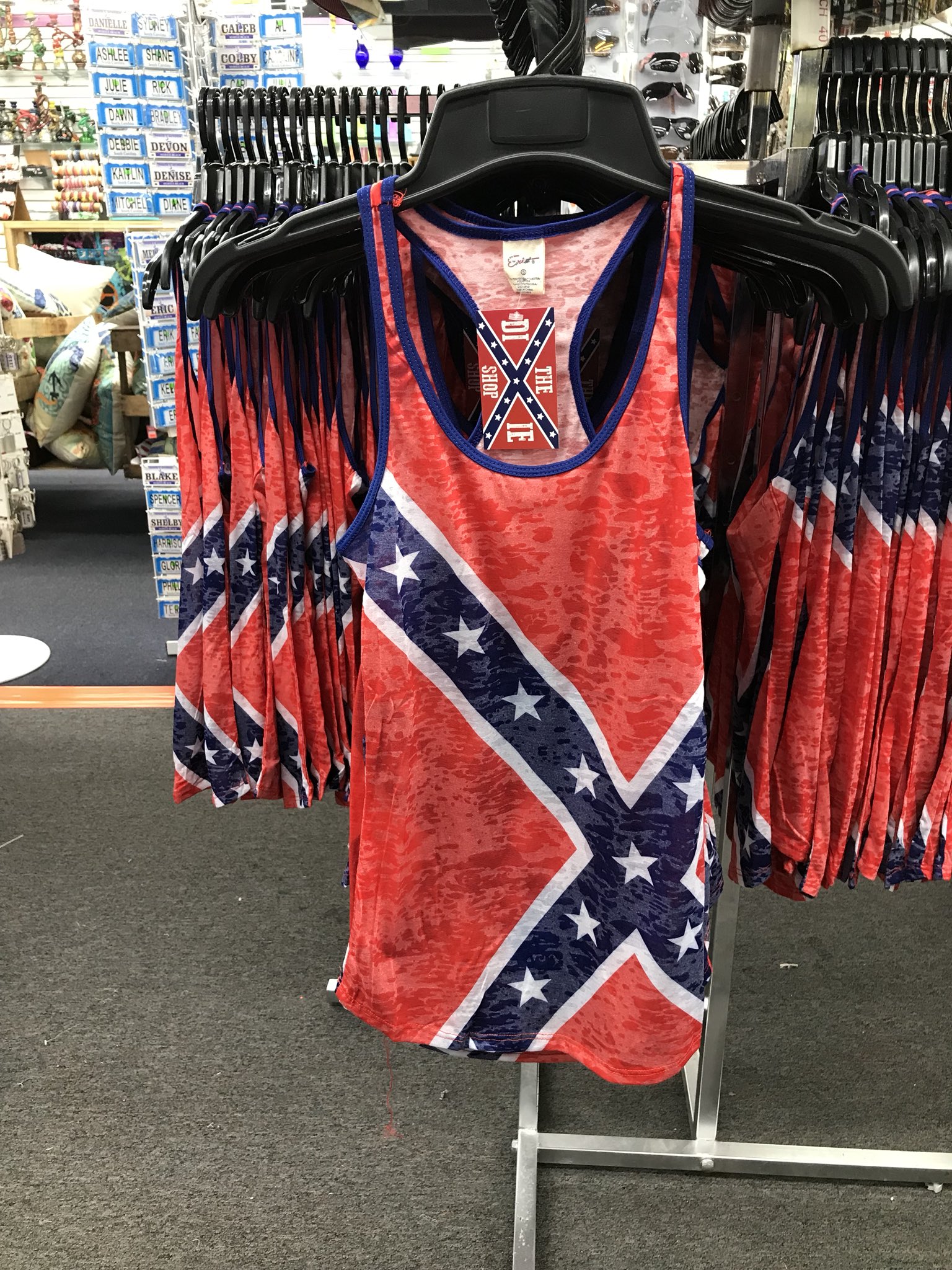 Confederate Flag Tank