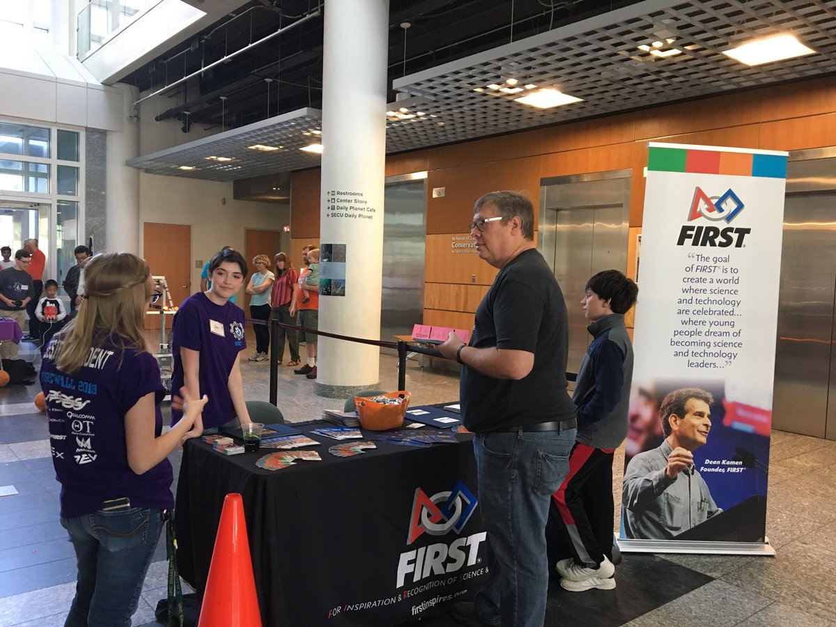 FIRSTNC's tweet photo. Check out all the cool things to do today at the #TriSciTech #ncscifest https://t.co/4dHoQcyQc2