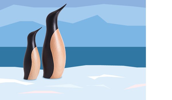 ScandObjects's tweet image. Penguins, in two sizes, designed 1954 by Hans Bunde / #architectmade: tinyurl.com/penguins-archi…