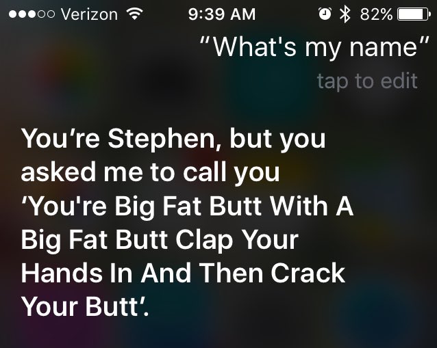 rugburns's tweet photo. The current nickname on my iPhone thanks to my children. @DaddingAround @AlecLace #ThingsNeverSaidInMarvelFilms #dadlife #FatherAndSon https://t.co/Fv9ZSebQot