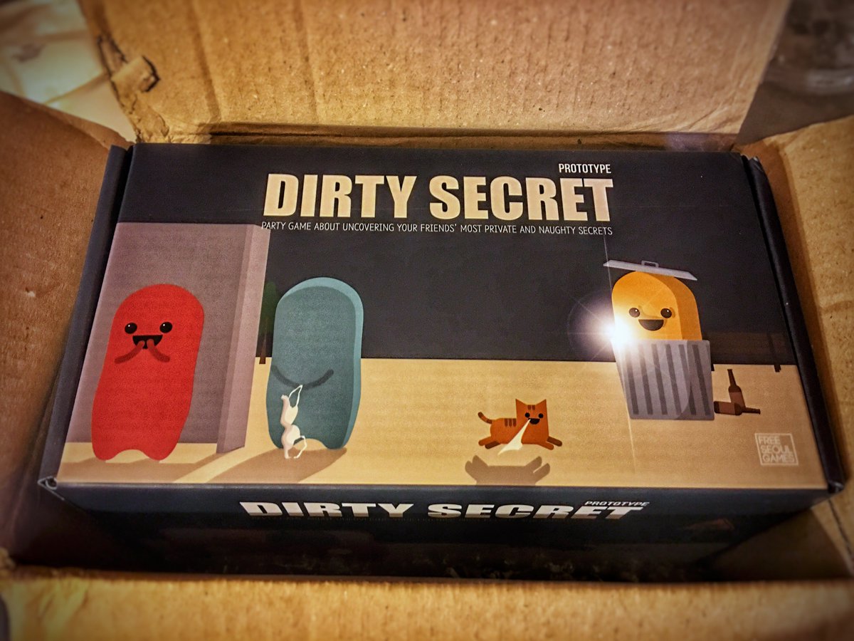 wots_qc's tweet image. Morning #BGG New prototype game in just time for #ITTD2018. Meet #DirtySecret by Free Seoul Game! Coming to #Kickstarter in May 🤓

playdirtysecret.com
