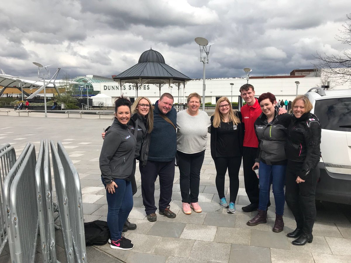 thekiltwalk's tweet photo. Shoutout to the KW team at Clydebank getting prepared for tomorrow’s Big Stroll! Who’s heading for a Big Stroll tomorrow? #KiltwalkGlasgow #BigStroll https://t.co/Ddbtuu3G0U