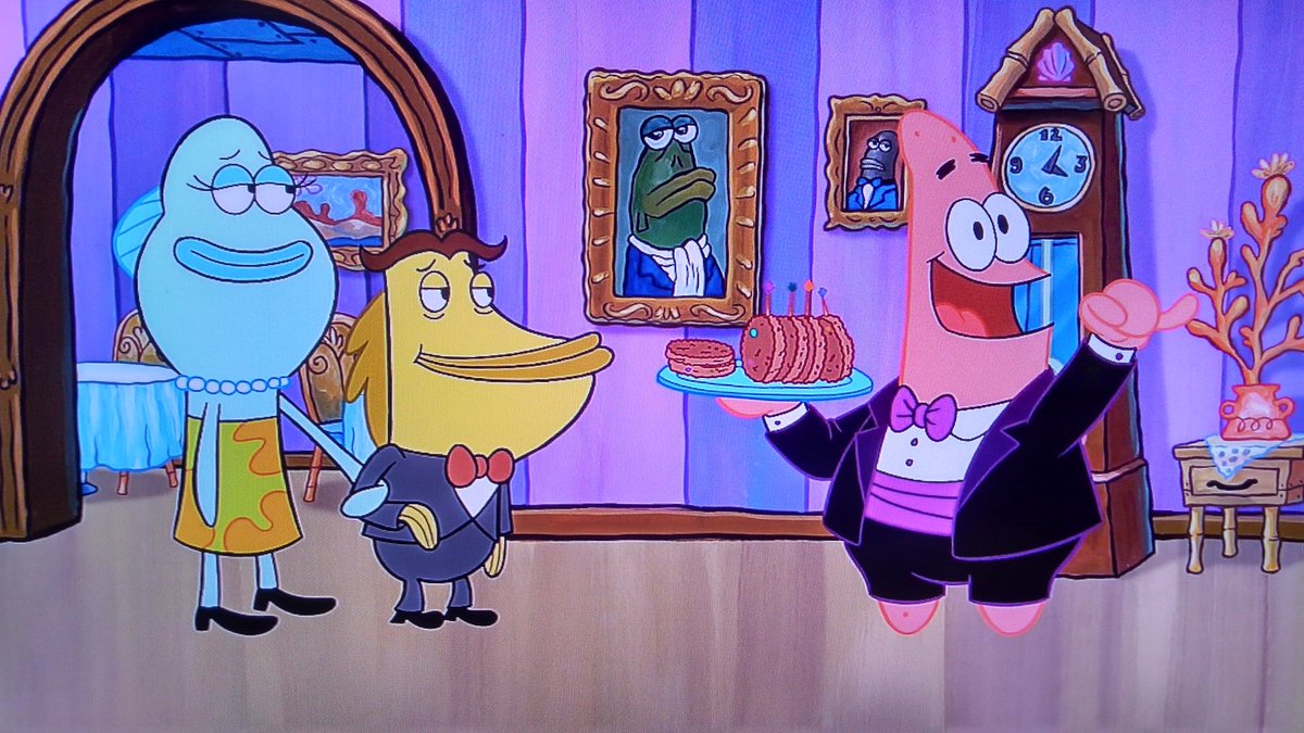 Lain Art World Ar Twitter スポンジボブ かぬか光明 結構タキシード似合うパトリック