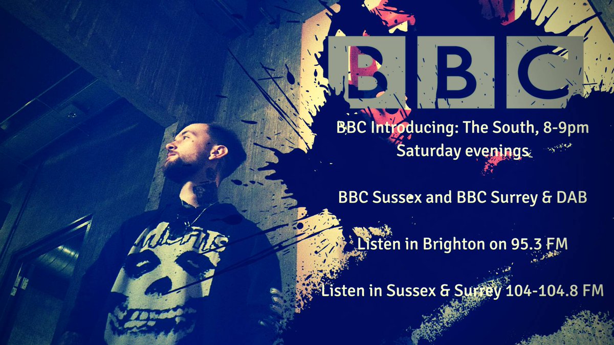 Gabyjsxo's tweet photo. EVERYONE- My other half works 10 hours a day putting out his creativity and passion. @Punxstep Has finally been noticed and he will be on the radio TONIGHT 🤘Tune in between 8pm - 9pm! @bbcintrosouth @BBCSussex @BBCSurrey #punk #punkhop #radio #upcomingartist https://t.co/RNWJ5i6HK1