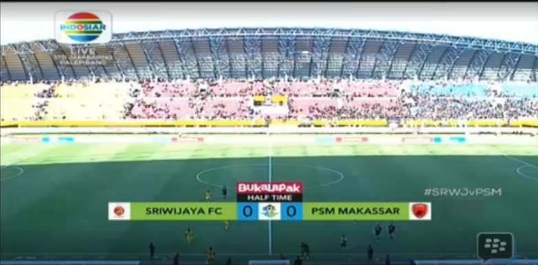 Babak pertama antara Srwiwijaya vs PSM sudah selesai, kedudukan sementara masih 0-0. #GoJekLiga1 bersama Bukalapak
#SRWJvPSM