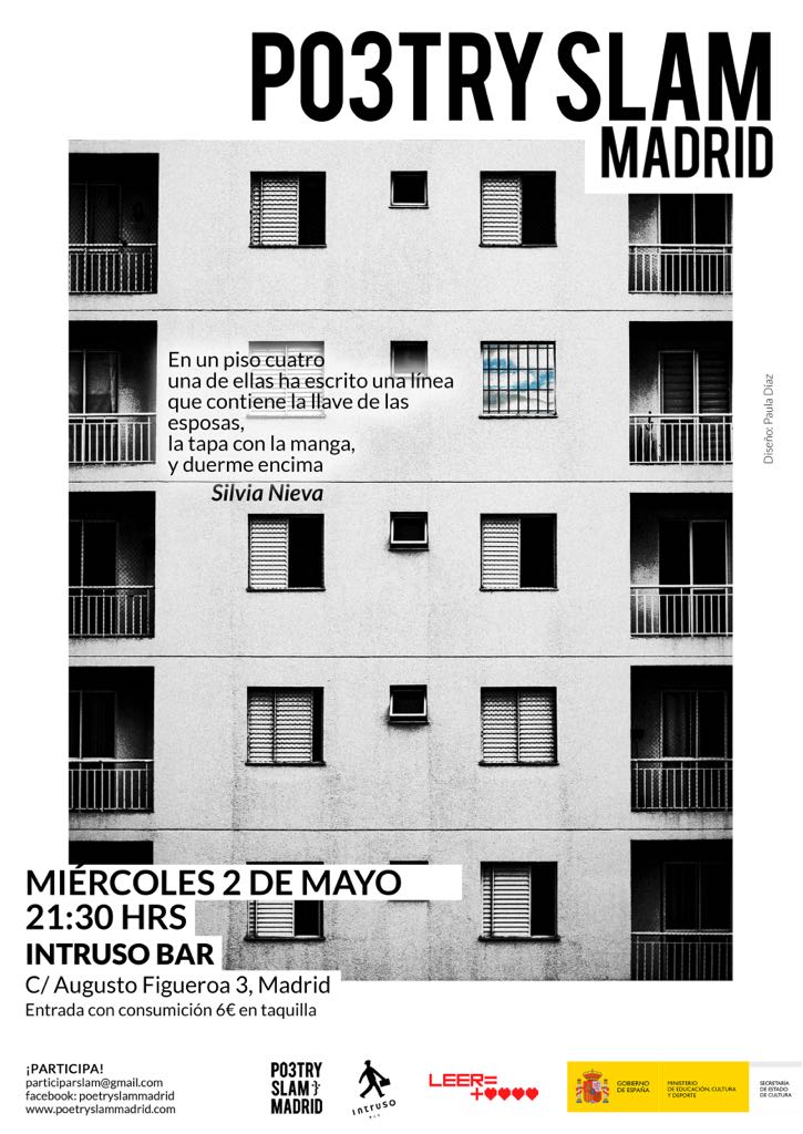 una línea contiene la llave de las esposas
<a href="/SilviaNievaPoet/">Silvia Nieva Poet</a>
2 de mayo 
<a href="/ElIntrusoMadrid/">El Intruso Madrid</a>