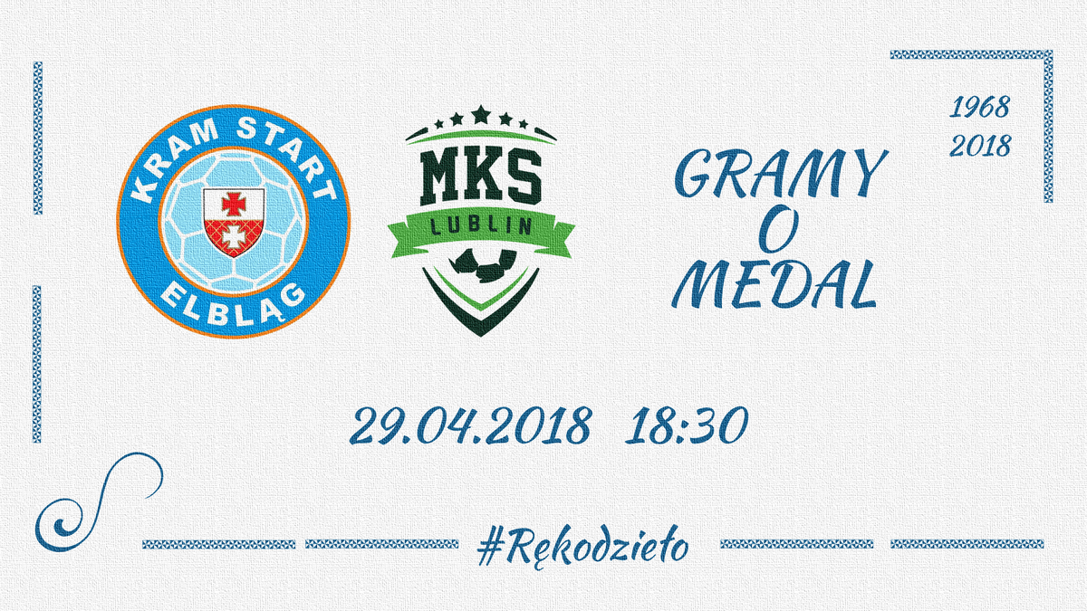 Kawał historii polskiego szczypiorniaka, czyli pojedynki Elbląga z Lublinem, przyciągają wielu kibiców. Gratulujemy mistrza, a my walczymy o srebro! Na 50-lecie założenia kobiecej drużyny w naszym klubie.
