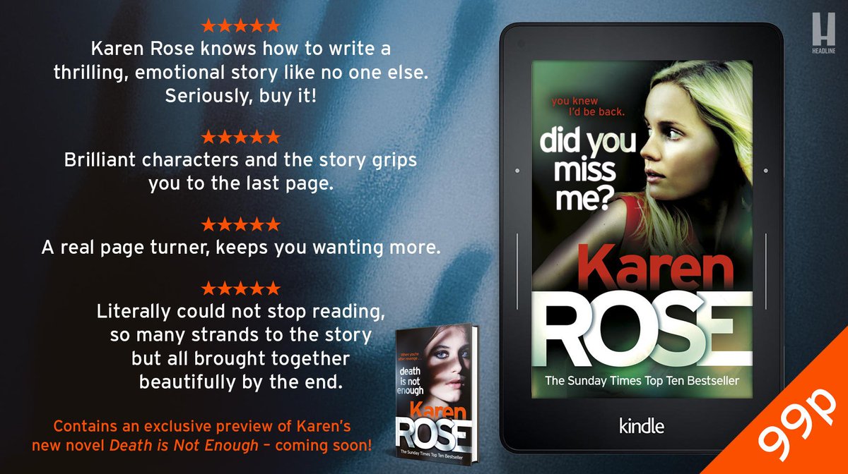 Best be nimble, best be quick, I'm right here and you're my pick! We're #BackToBaltimore again for book three in @KarenRoseBooks' bestselling series. ONLY 99p! amzn.to/2HQBQGd