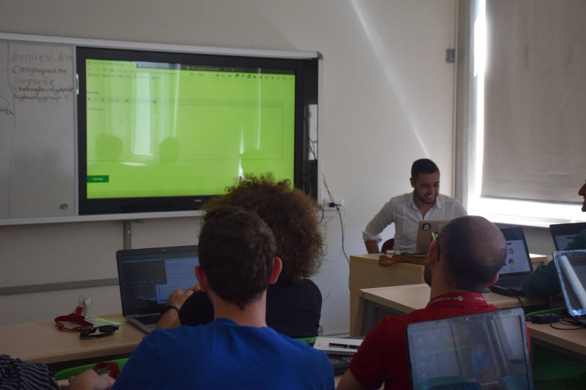 Berk İmran 
Bug Bounty eğitimi başlamıştır.
#infinit #infinitanadolu @anadoluieee <a href="/berk_imran/">Berk İmran</a>