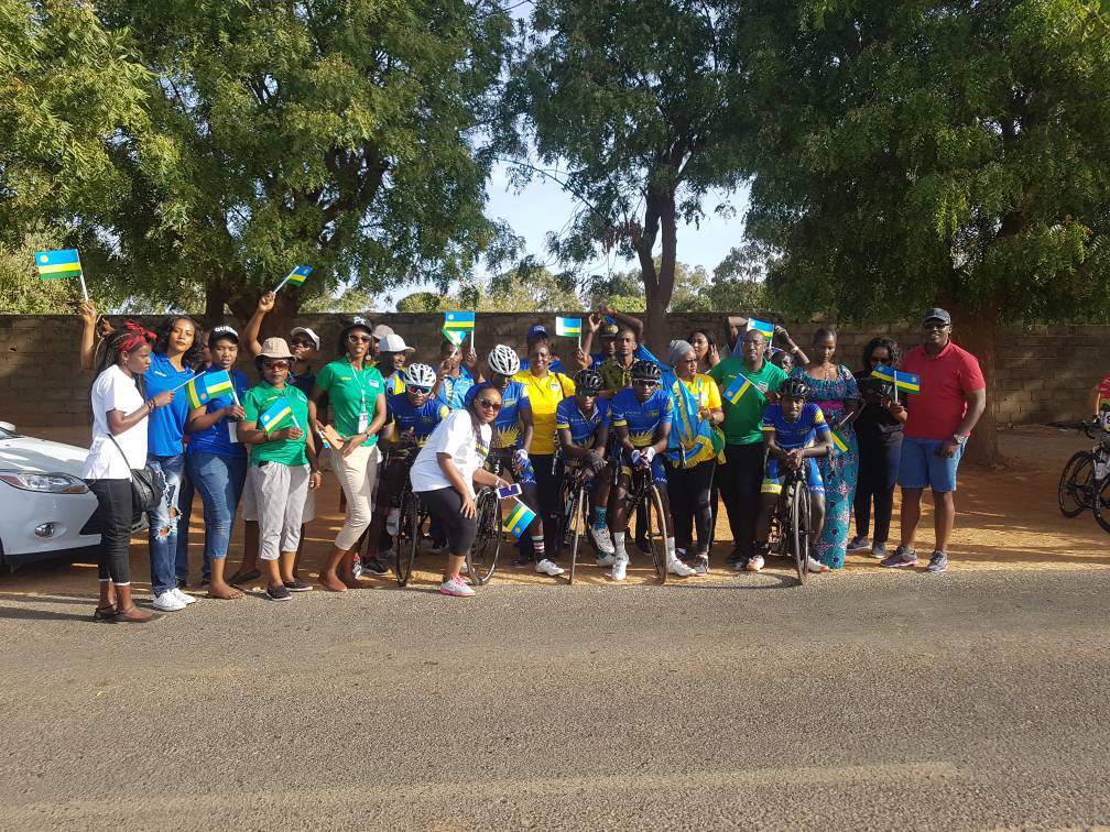 RwandainSenegal's tweet photo. #State7 race is on: 140 km from Ngaparou back to #Ngaparou #TourduSénégal #Rwanda https://t.co/qkOPvfGRva