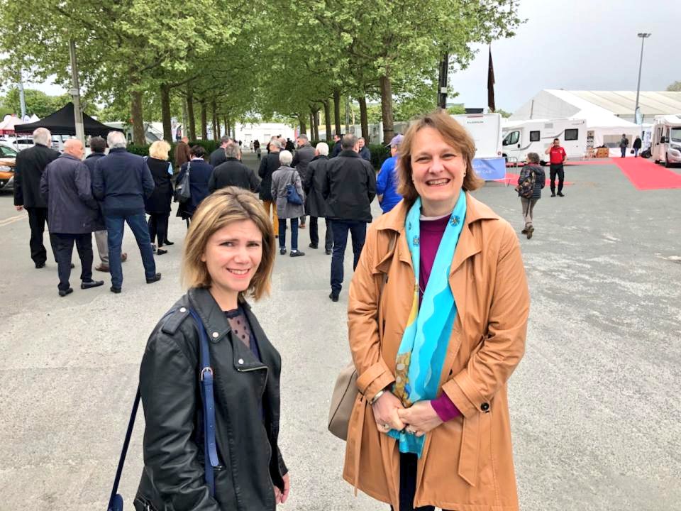 La #jce #Niort est présente aujourd'hui à l'inauguration de #niortexpo. 😊