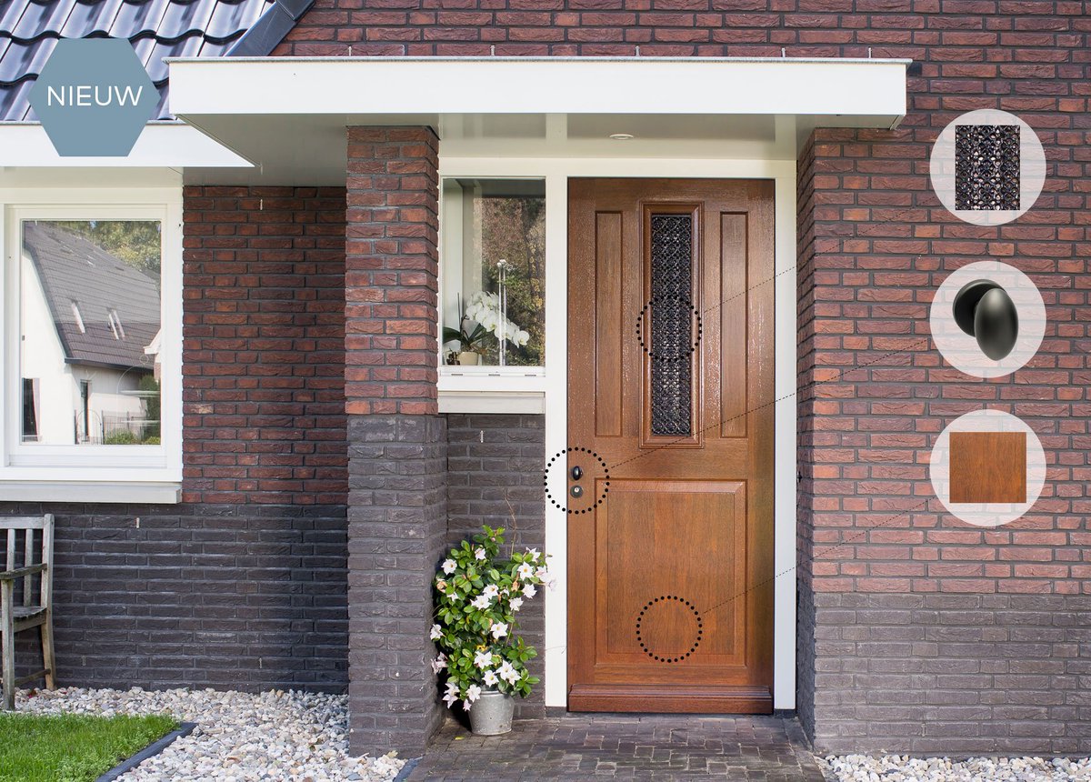 Stel nu je eigen voordeur samen! 

Benieuwd hoe het werkt? Klik op de button ‘deur samenstellen’: bit.ly/2I1uFJ4
