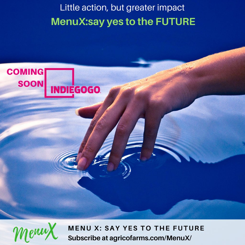 Subscribe to get notified at agricofarms.com/menux/ 

MenuX:say yes to the FUTURE
Coming soon On #IndieGoGo

#startup #MenuX #idea #campaign #crowdfunding #indiegogolaunch #indiegogoperks #indiegogosoon #agricofarms #Food #indiegogocampaign #indiegogocrowdfunding