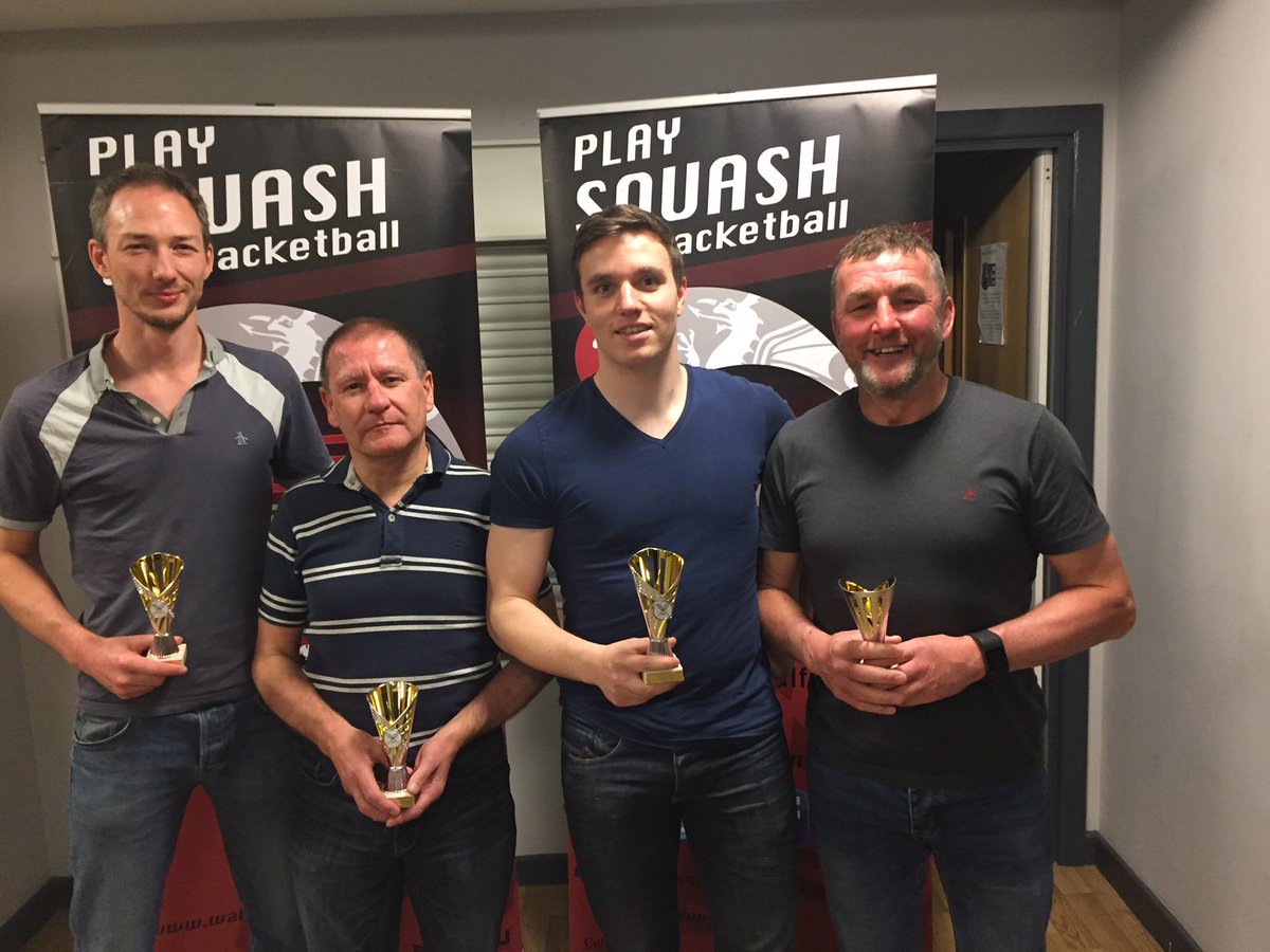 sqwales's tweet photo. West Glamorgan Trophy Final played last night @LlanelliTSC Winners Cwm Gwendraeth proving to strong for Runners up Llandeilo taking the finals 4-1 although some hard fought matches. https://t.co/cLMGoyj8eE