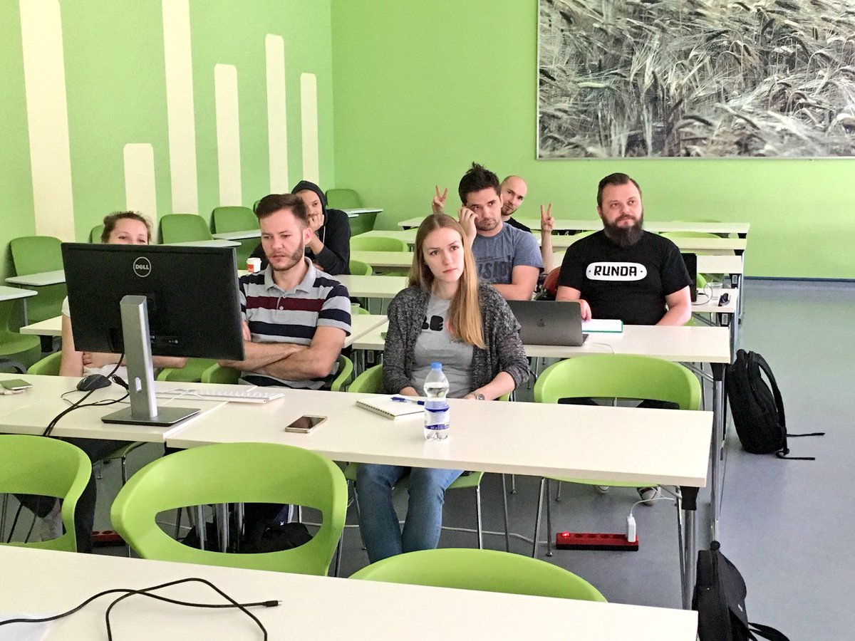 dda_osijek's tweet photo. Intensive @flinto prototyping workshop with @cobeisfresh design team at #ddaosijek https://t.co/DasJnmAIJB