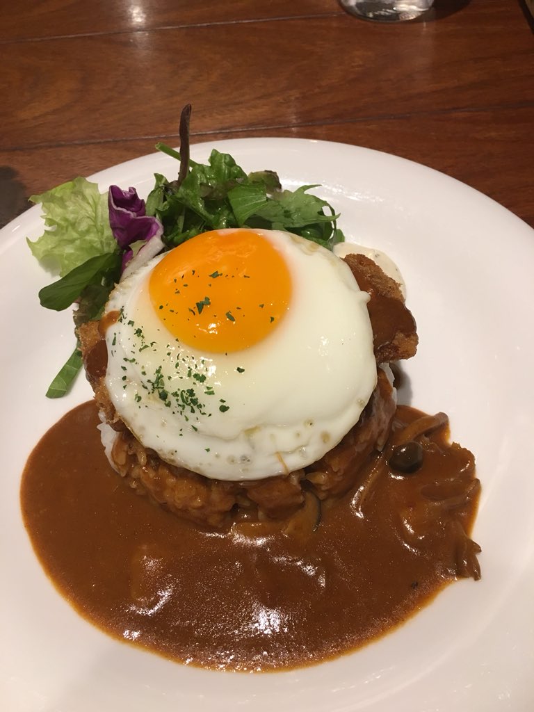 ゼロンクス ビヨンド マヒマヒのロコモコ ちなみにマヒマヒとはシイラという魚のハワイ語とのこと ゼロンクス ビヨンド マヒマヒのロコモコ ちなみにマヒマヒとはシイラという魚のハワイ語とのこと
