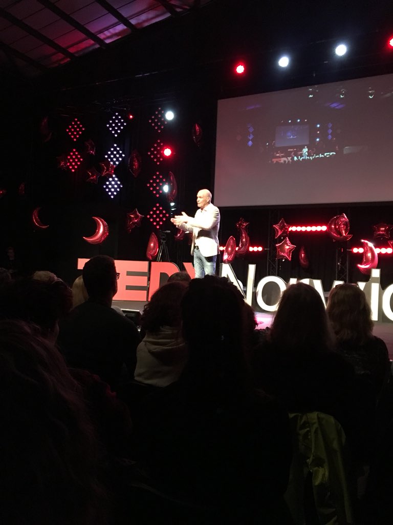 Great morning so far at #TEDxNorwichED
